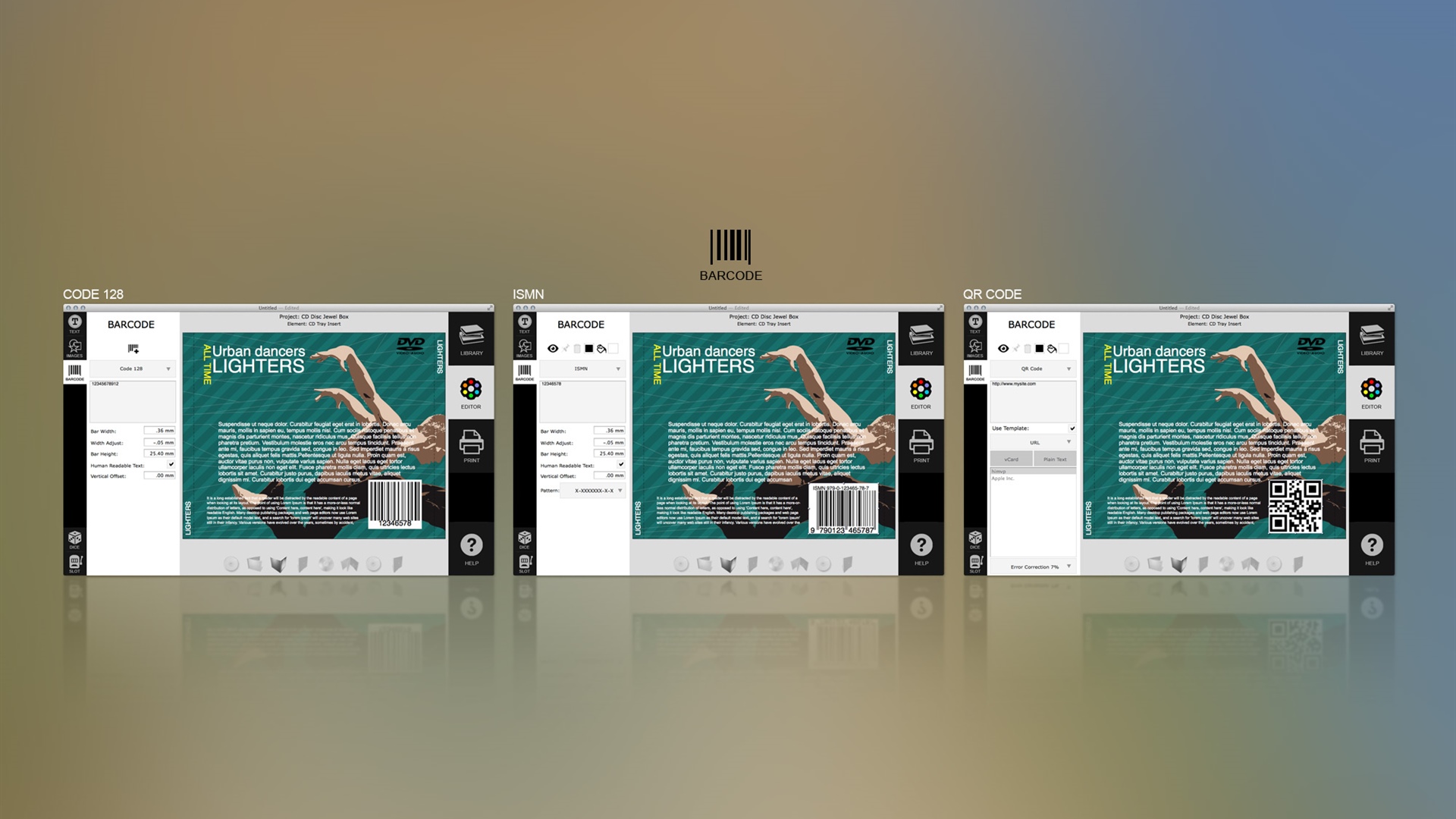 Revolver CD Cover - barcode tools