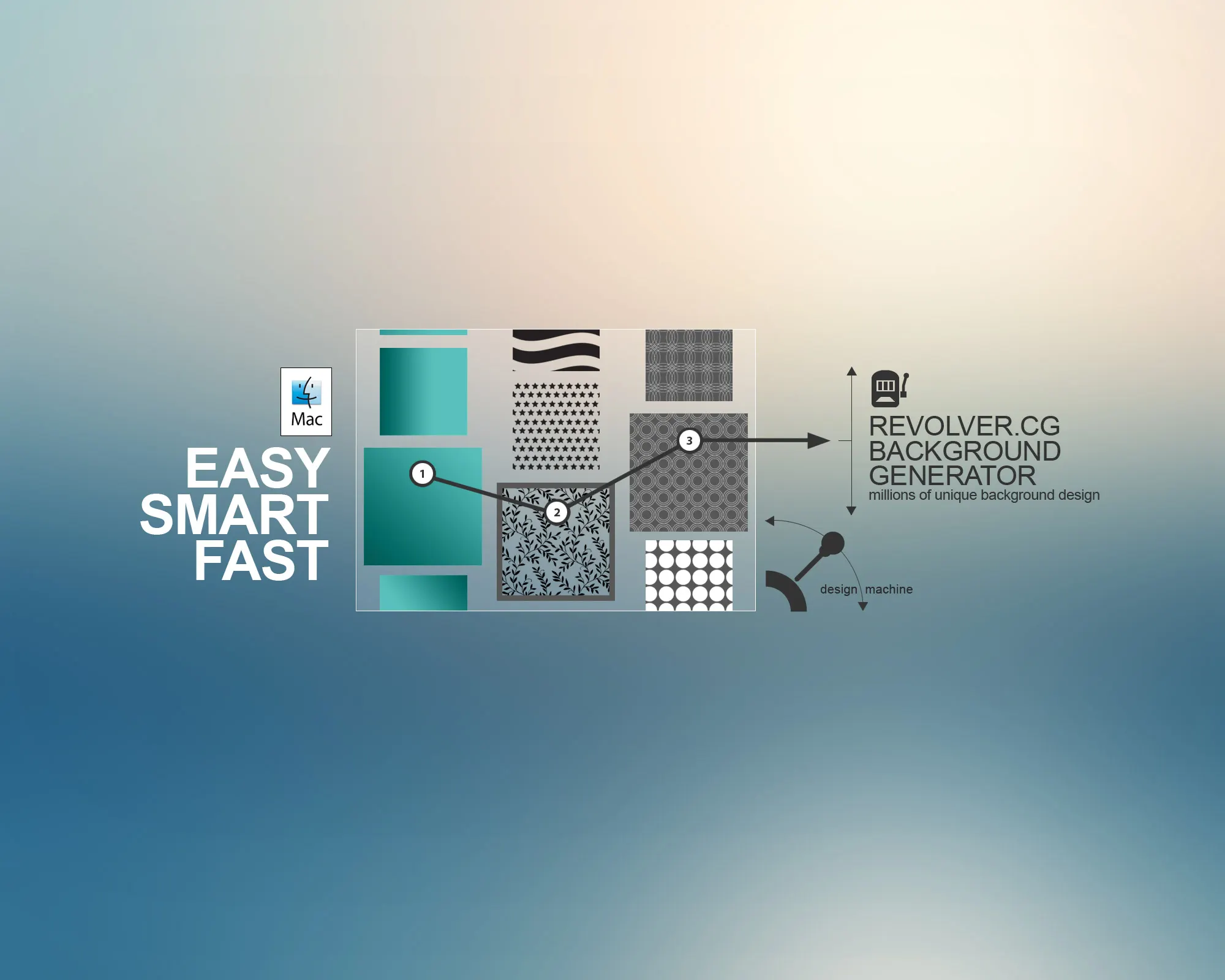 Revolver CD Cover - backgroud generator