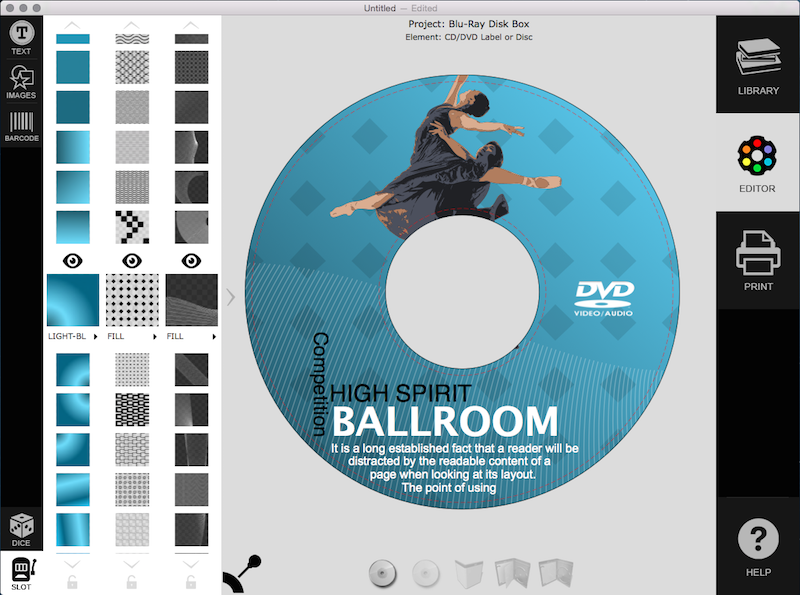 Лейбл DVD. Проект Blue ray. Программа для печати обложек CD дисков. Nero Cover Designer шаблоны.
